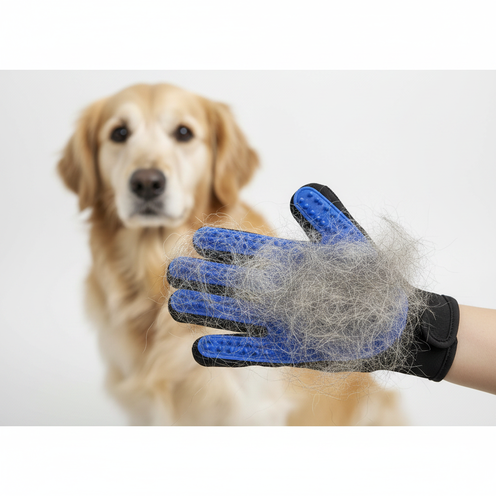 PawScrubber Grooming Glove